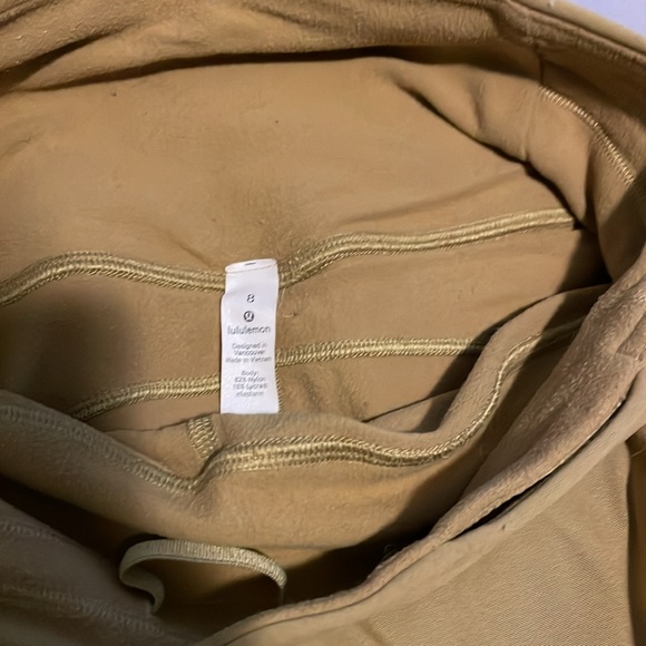 Mustard yellow fleece leggings - Picture 6 of 10